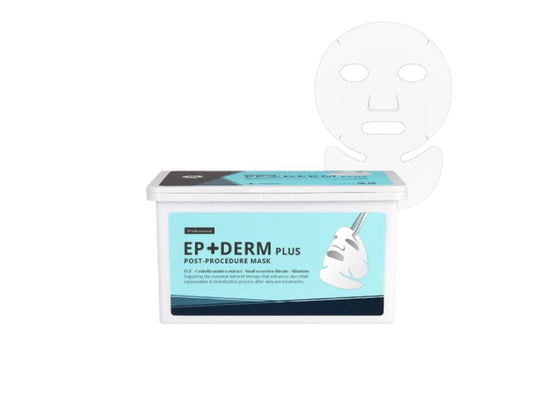 EP+DERM Plus Post-Procedure Face + Neck Sheet Mask 25 Pack